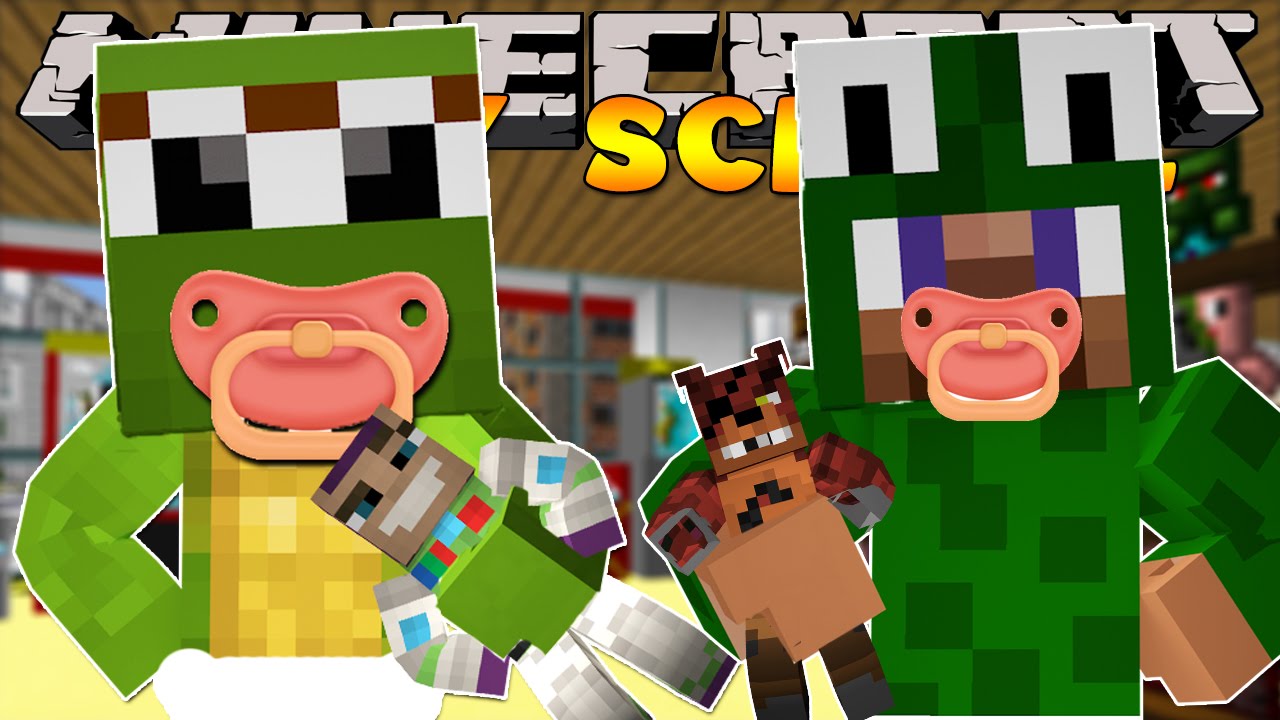 Minecraft Baby Daycare - BABY DUCK GOES MISSING! w/ LittleCarly