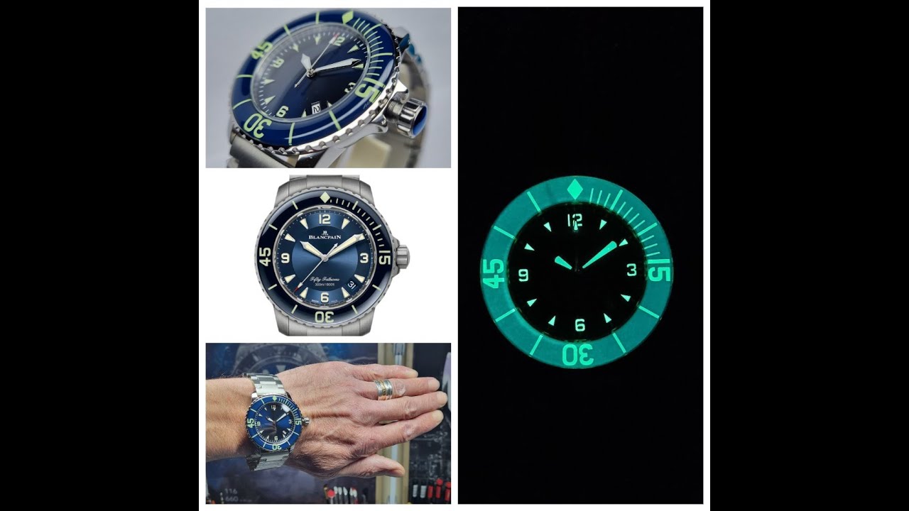 ХОМАЖ на часы BlancpaiN Fifty Fathoms + Ответы на Вопросы, и Перехожу на RuTube!