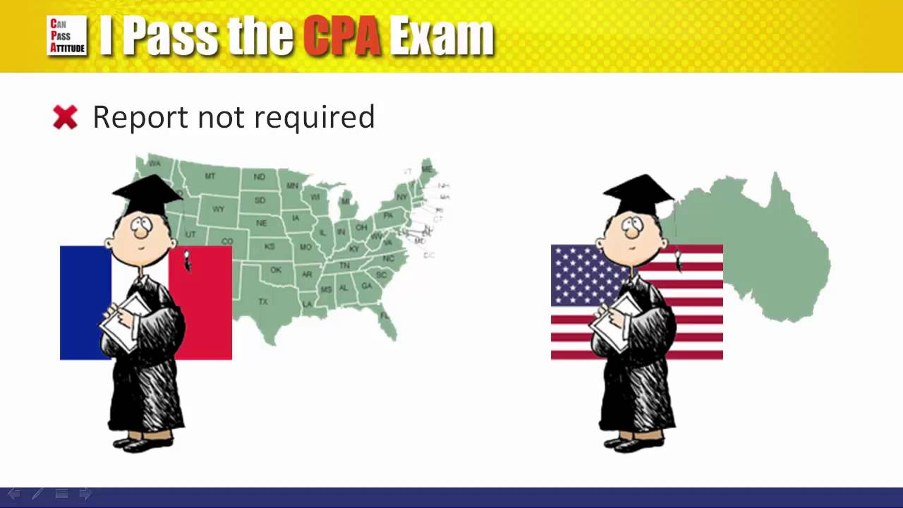 Foreign Credential Evaluation for CPA Exam
