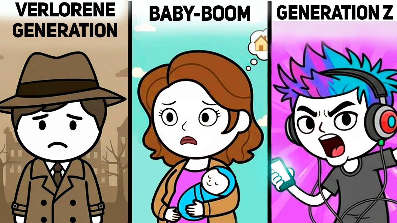 Alle Generationen in 17 Minuten erkl&auml;rt