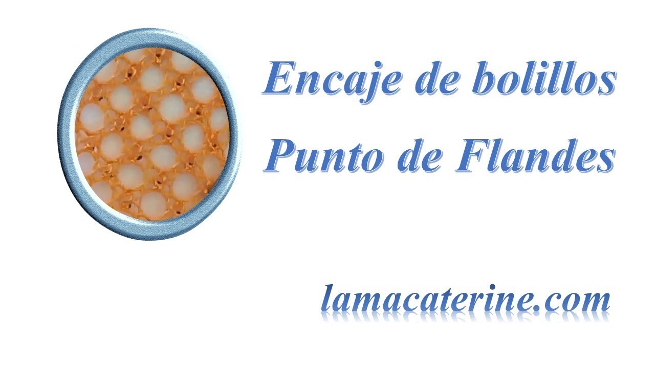Como hacer fondo de encaje flandes