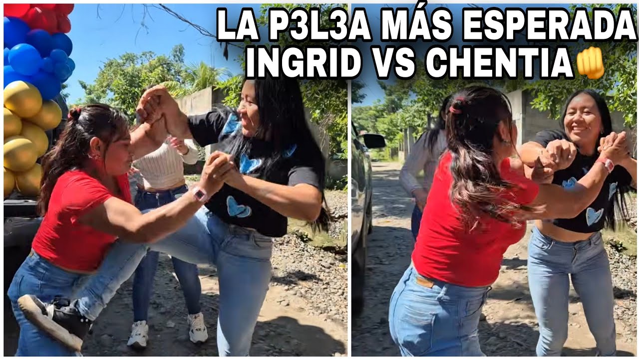 Chentia Hoy si Encontró a su Madr3 Ingrid de Un Verg4z0 le Tiro a la M13rda la Placa🤣
