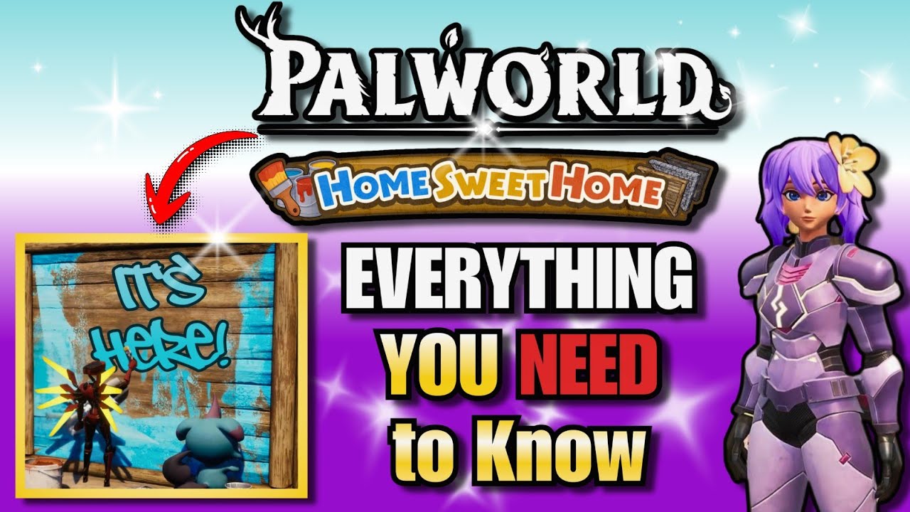 Подробное описание обновления Palworld Home Sweet Home.