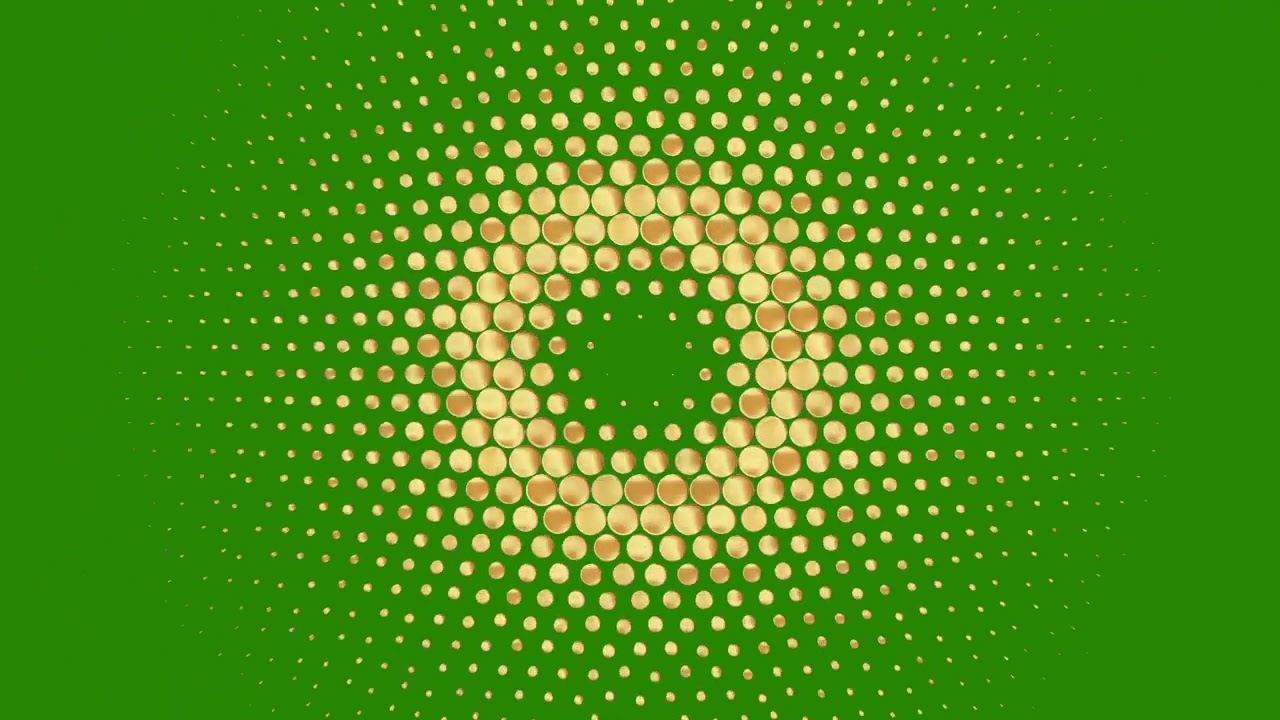 GOLDEN TRANSITION ll GREEN SCREEN TRANSITION