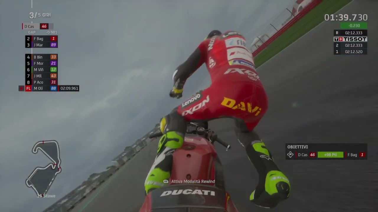 130 MOTOGP 2024  GARA IN INGHILTERRA, QUALCHE SCIVOLONE