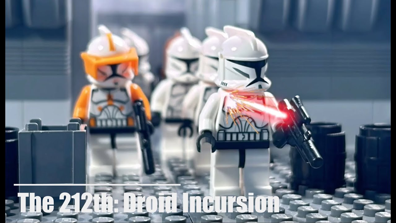 Lego Clone Wars 212th Battalion: Droid Incursion Stop Motion