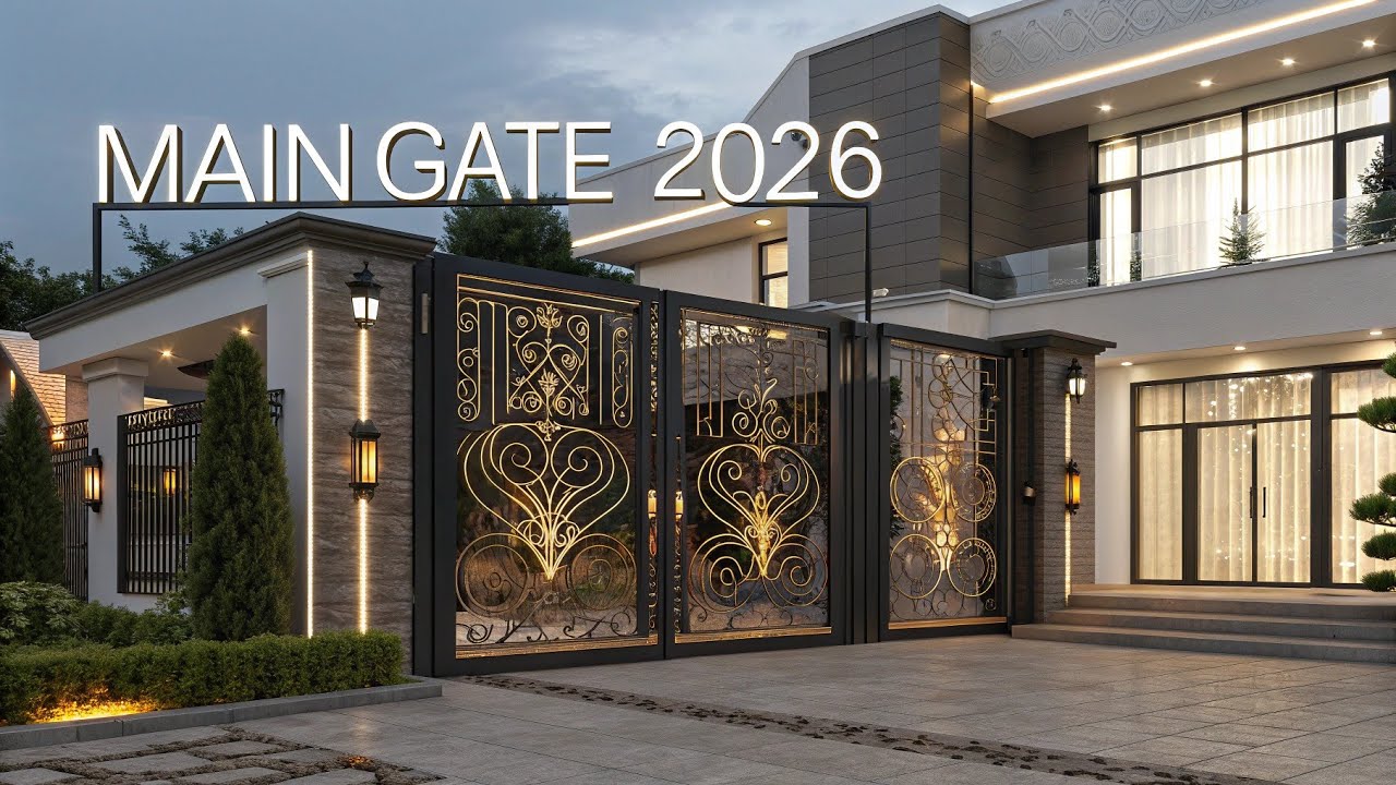 Top Most Beautiful Main Gate Designs 2026 You&rsquo;ll Ever See