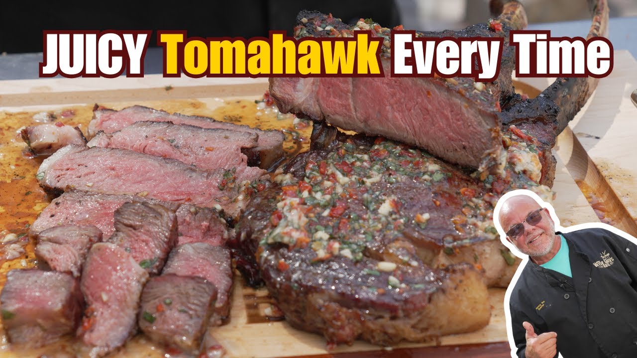 How to Reverse Sear and Grill a Tomahawk Steak