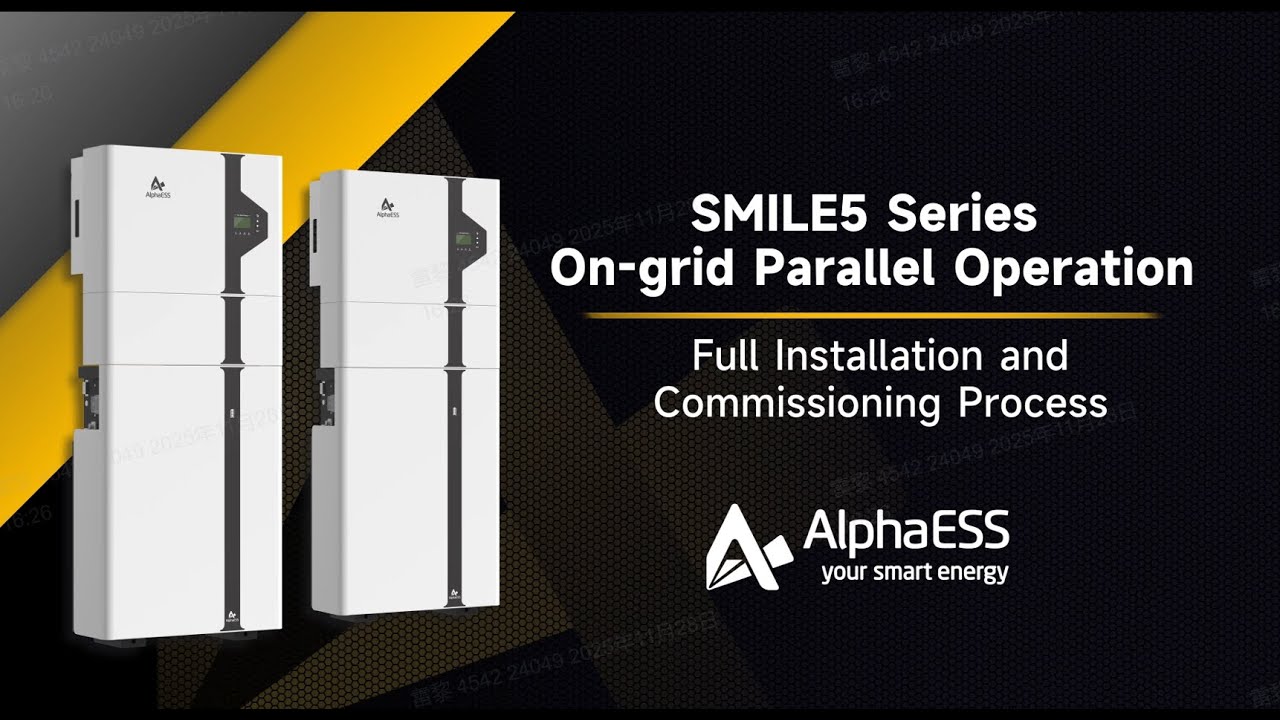 SMILE5 Series On-grid Parallel Operation