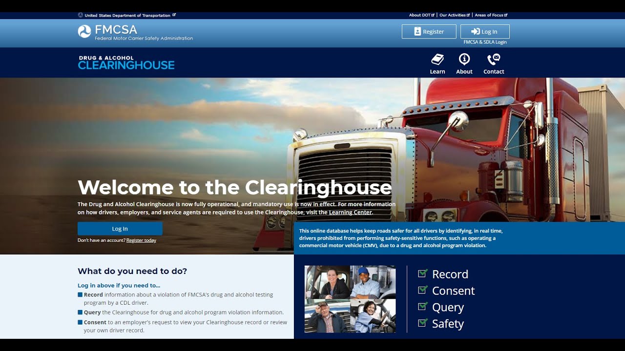 How To Register For FMCSA Clearinghouse As A Driver? | Step By Step Training Video | Peopletrail&reg;