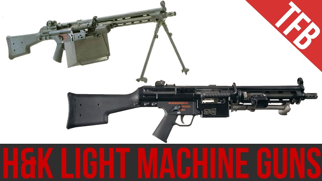 H&K's Light Machine Guns: Rare but Effective (HK21/23 & HK11)
