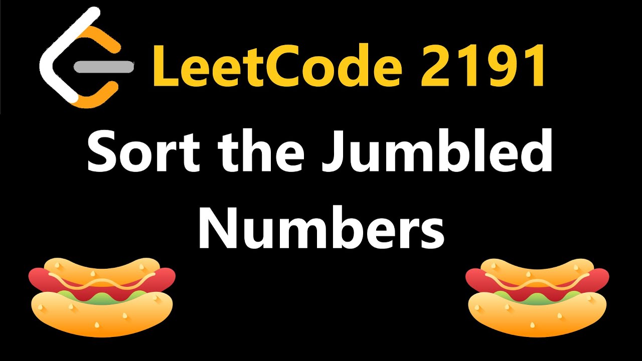 Sort the Jumbled Numbers - Leetcode 2191 - Python