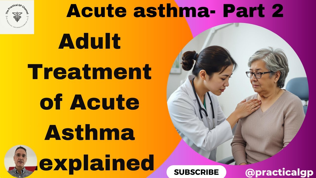 Puff, puff, prescribe: Adult treatment of acute asthma explained