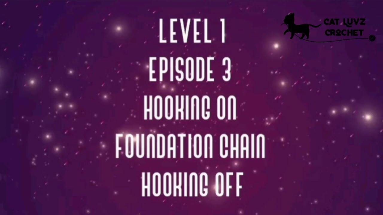 L1 E3 Hooking on, Chaining, Hooking off.