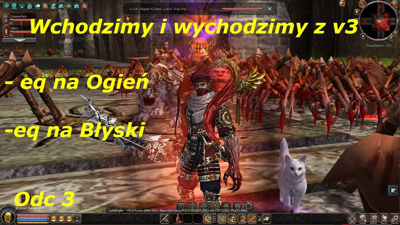 Metin2.pl Polyphemos #3 Szybki wypad do v3, kompletowanie EQ