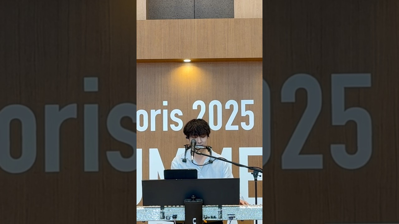Pianoman LEN Live 250705 1300 Song #3 #japan #tokyo #fuchu #pianomanlen #len #fuchuforis #live #love