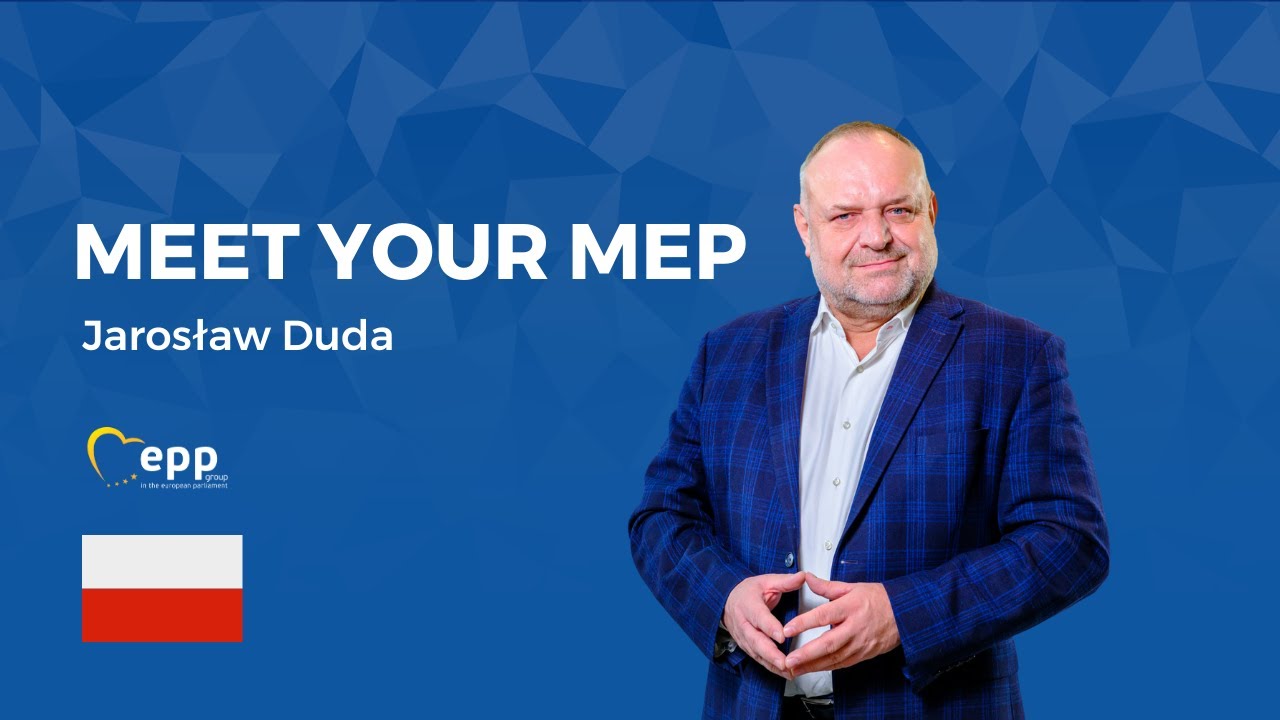 Meet your EPP Group MEP: Jarosław DUDA - Poland