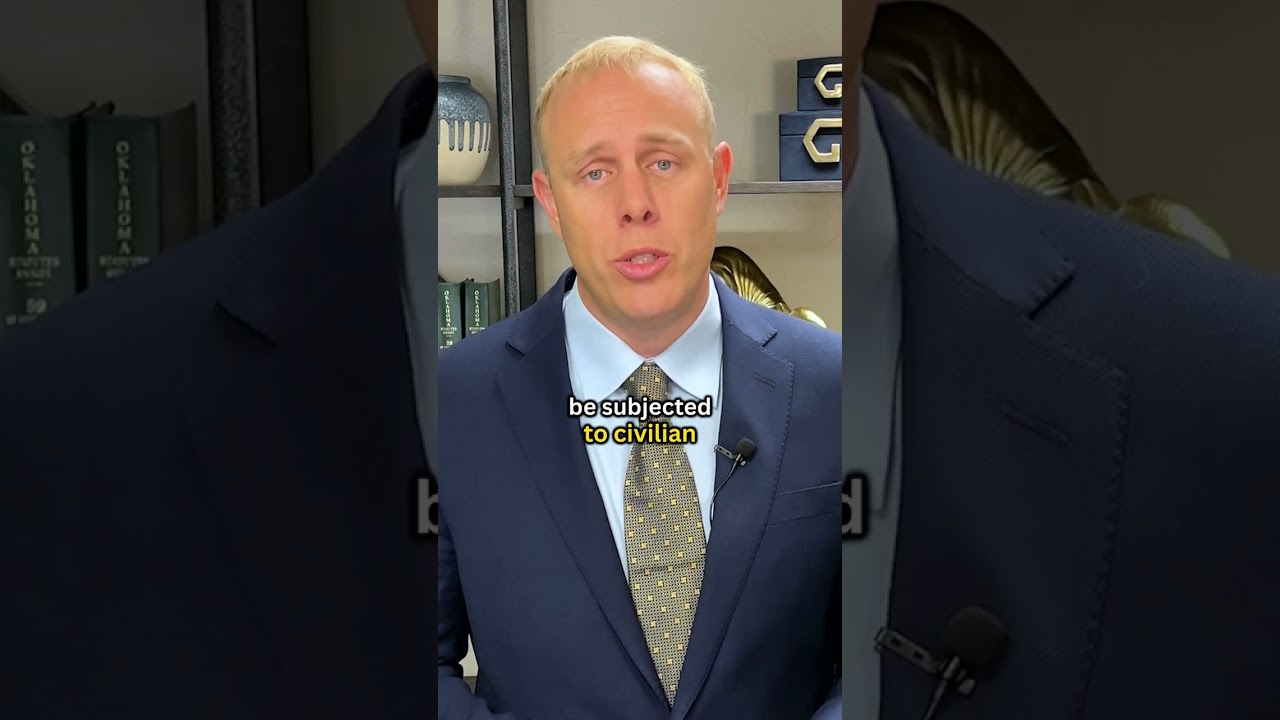 Can you get arrested if you are in the military