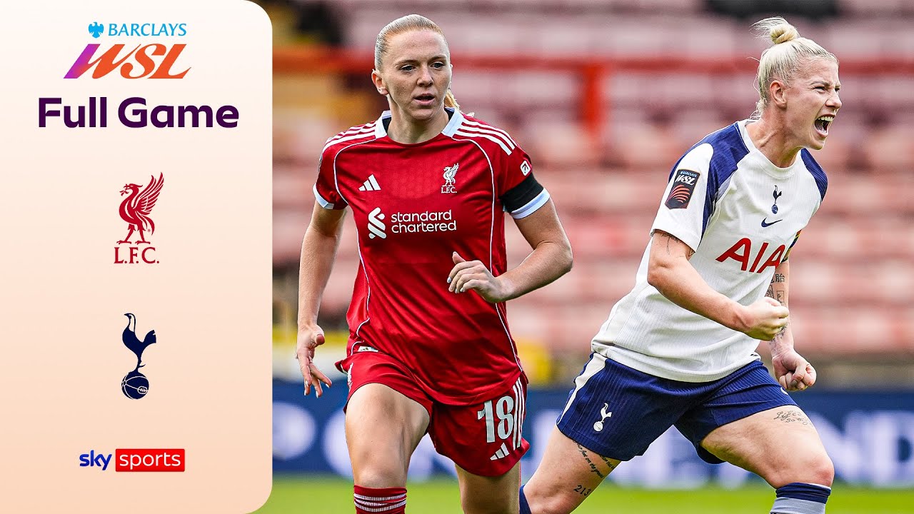 LIVE! | Liverpool v Spurs | Women's Super League