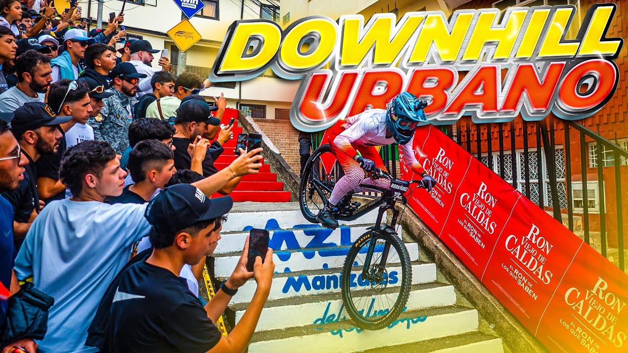 DOWNHILL URBANO EN MANIZALES 2026 😱+ SHOW DE STUNT