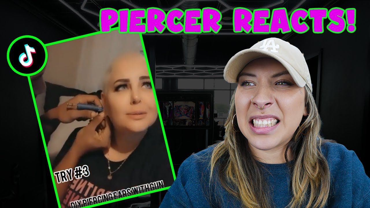 VIRAL tiktok piercing FAILS