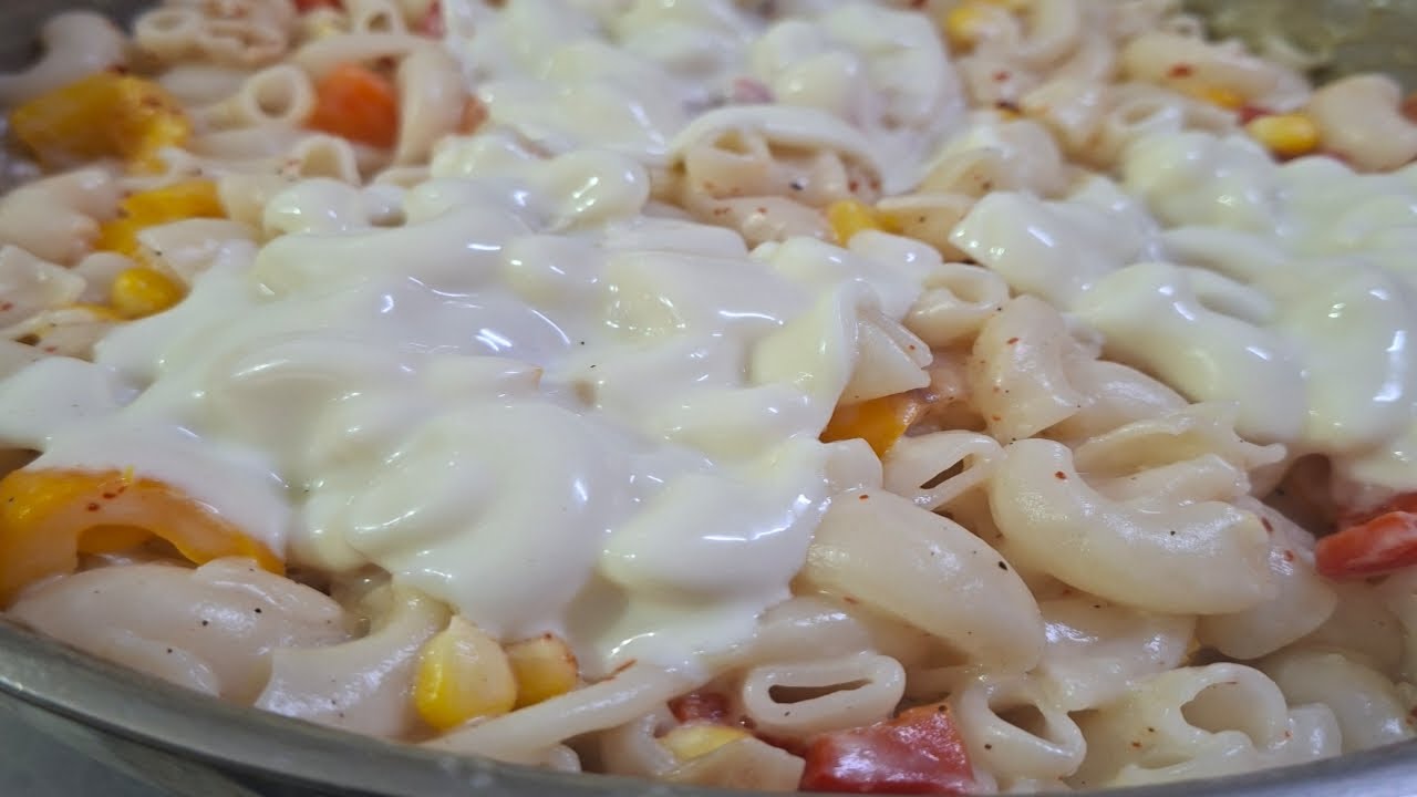 Creamy Cheesy Macaroni Recipe || White sauce pasta ||  Best  Creamy pasta recipe || Macaroni pasta