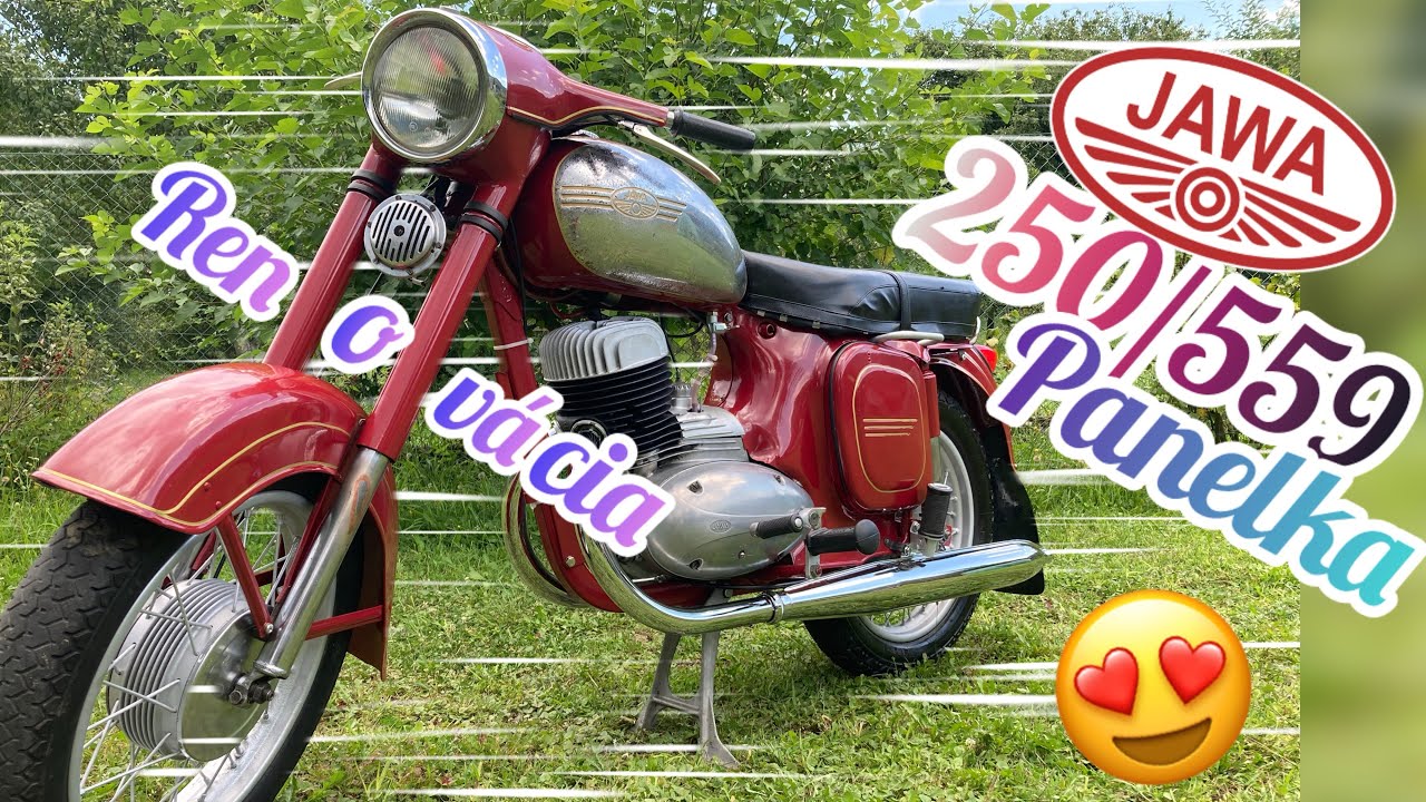 Jawa 250/559 Panelka (amatérska renovácia)