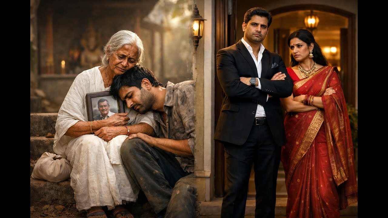 ছেলে ও ছেলের বউ নিজের মা আর ভাইকে ঘর থেকে বের করে দিল... তারপর যা ঘটল, তা দেখে পুরো পৃথিবী কাঁদল