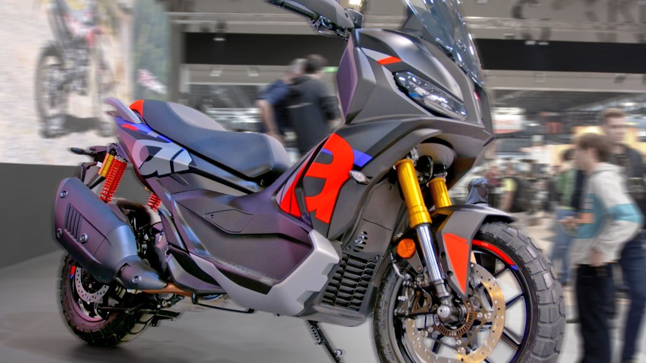 Aprilia SR GT 400  -  EICMA walkaround