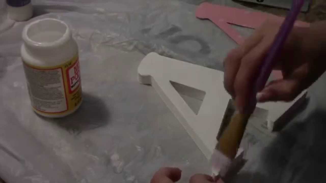 DIY Baby Name Wall Art