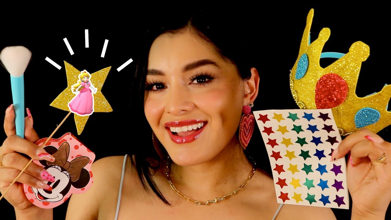💄 ¡TU MAMÁ te Maquilla y DISFRAZA como la PRINCESA PEACH! 👩‍❤️‍👩  ATENCIÓN PERSONAL I 😍  Ges ASMR