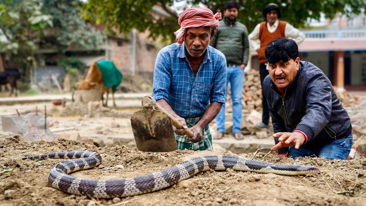 खुदाई करते वक्त निकला भारत का सबसे जहरीला साँप! Rescued One of the most venomous snake of India.