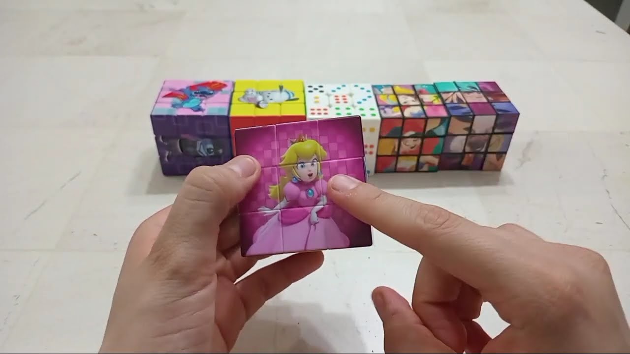 Mis Cubos Rubik 3x3x3 con Imágenes!