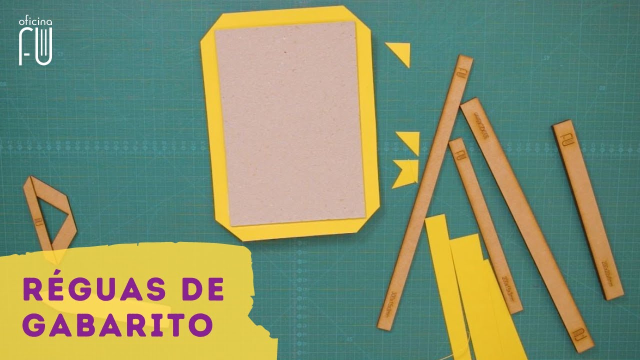 Como Usar as Réguas de Gabarito e Fio de Cabelo na Encadernação