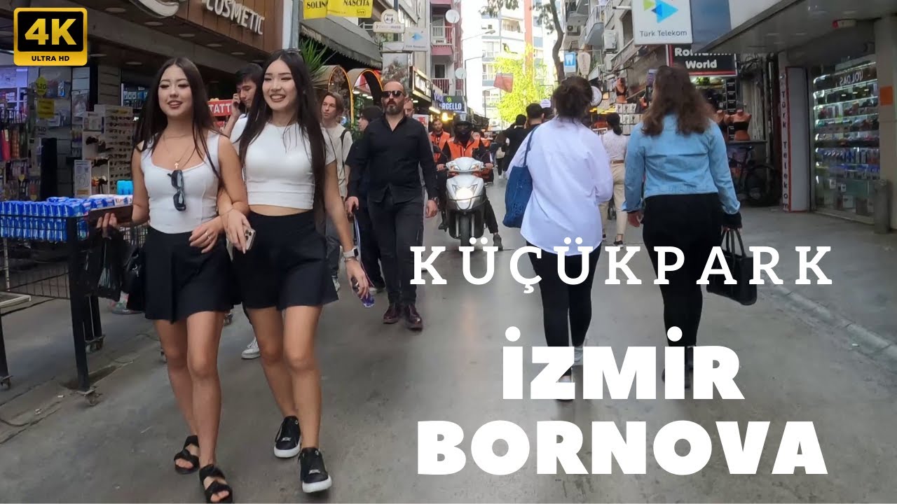 Turkey 🇹🇷 Izmir | Street Walk Tour 2024 4K VIDEO