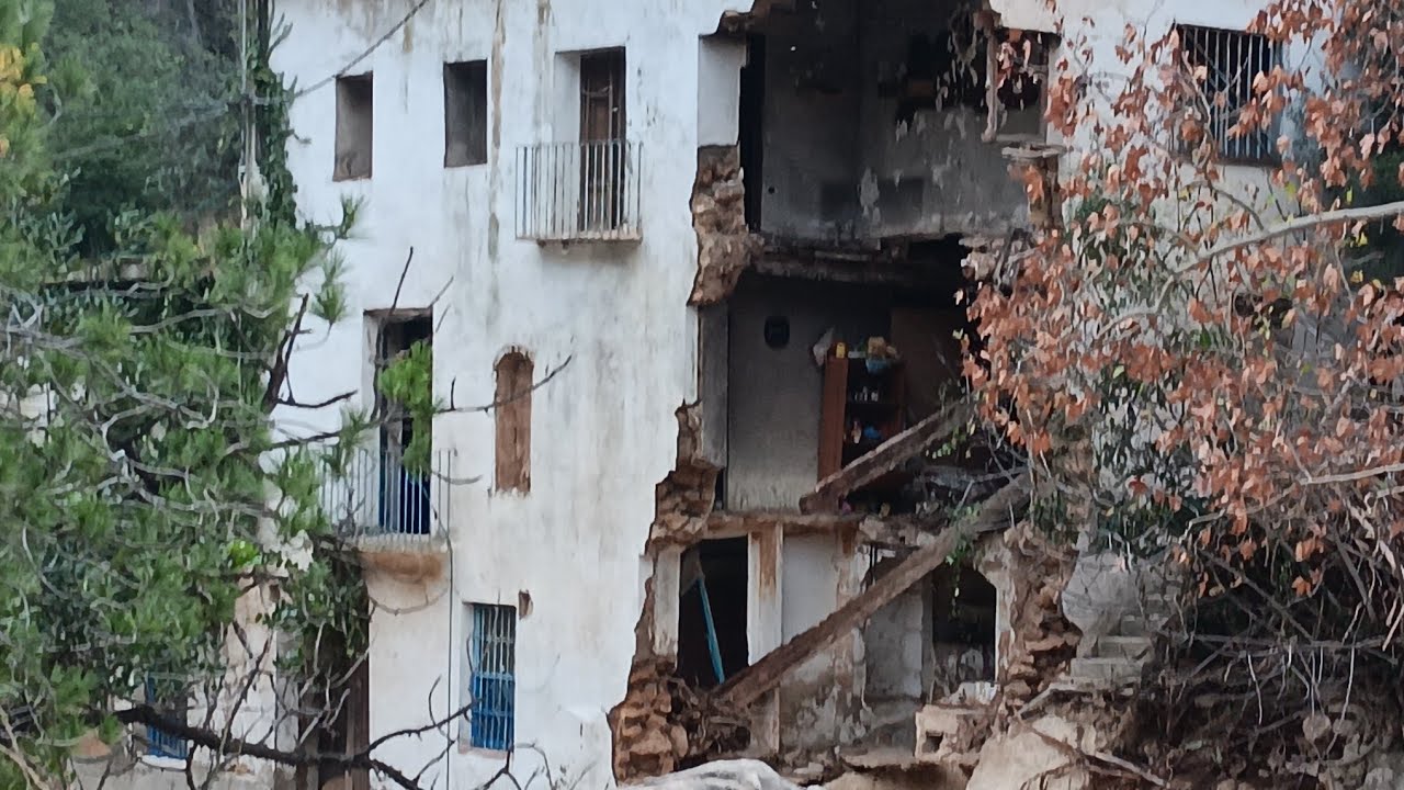 LOS DESTROZOS DE LA DANA EN BUÑOL (VALENCIA)