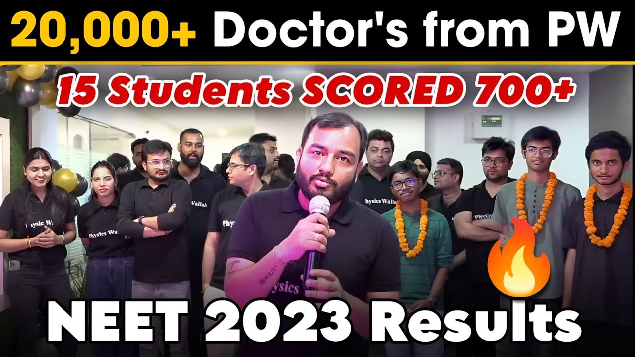NEET 2023 Results Celebrations 🎉 || 20,000+ Doctors from Physics Wallah !!