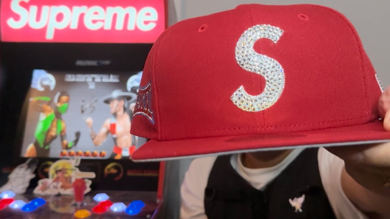 Supreme FW25 Week 9 Unboxing!! Swarovski S Logo New Era 