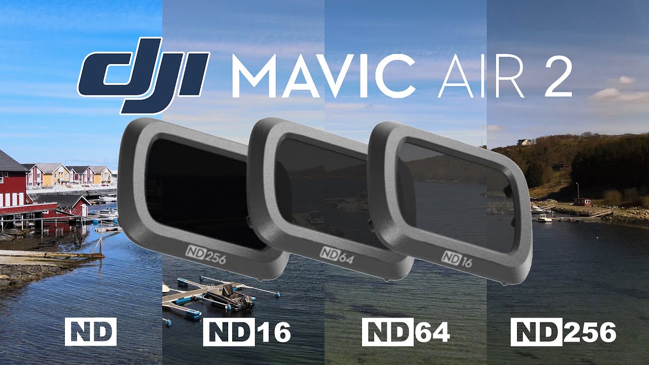 DJI Mavic Air 2 ND Filters comparision 4K