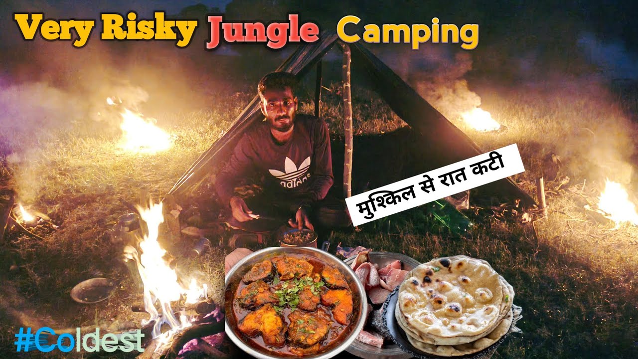 Surviving the Coldest Night in the Forest 🌲 | Winter Camping in India | Unknown Dreamer