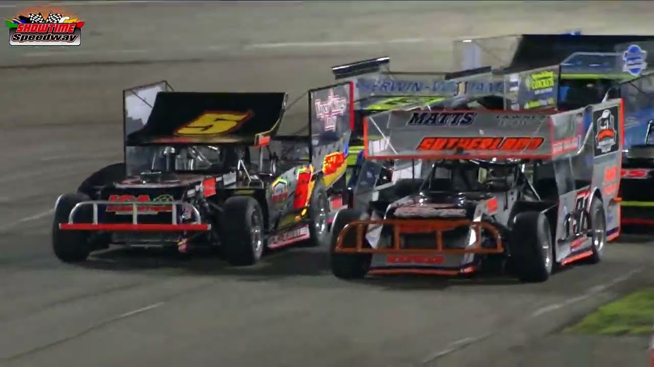 Лучшие моменты Showtime Speedway Outlaw Figure 8 — финал Южного чемпионата мира 2023 года