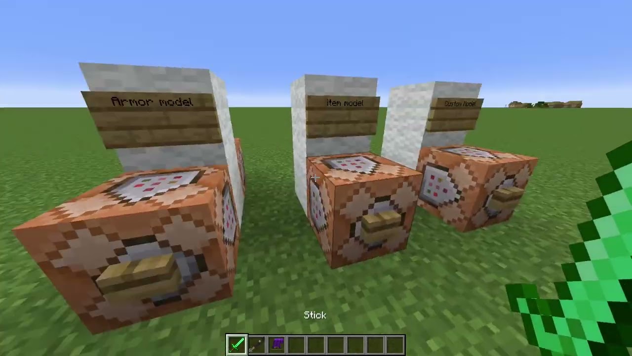 1.21.4 How to Make Custom Models and Custom Armor Models in Minecraft