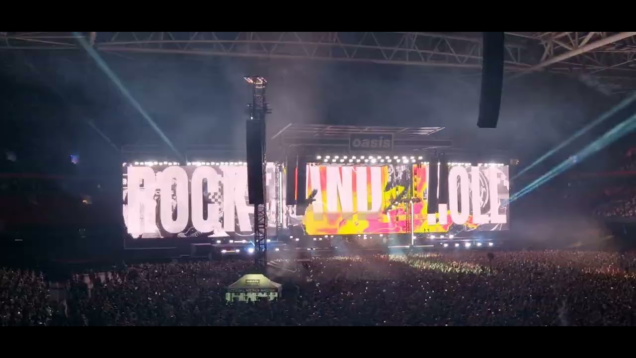 Oasis Live 25 Rock and Roll star in Cardiff