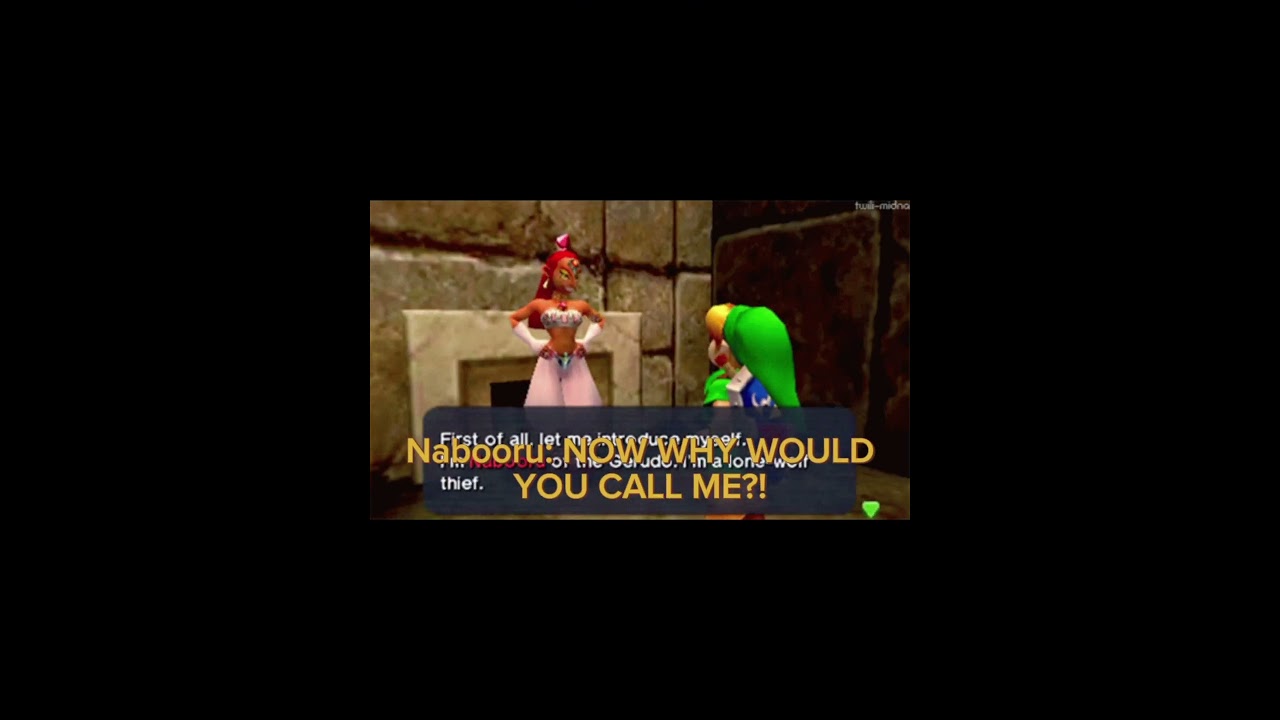The REAL Reason Nabooru went against Gannondorf! #zelda #sixsages #zeldauniverse #funny #edit #tloz