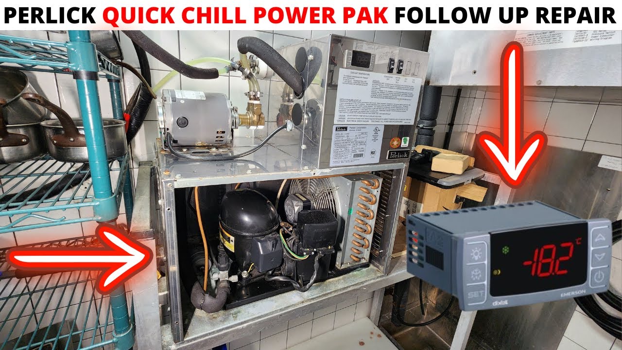 HVACR: Perlick Quick Chill Power Pak Glycol Chiller Follow Up Repair (Glycol Refrigeration System)