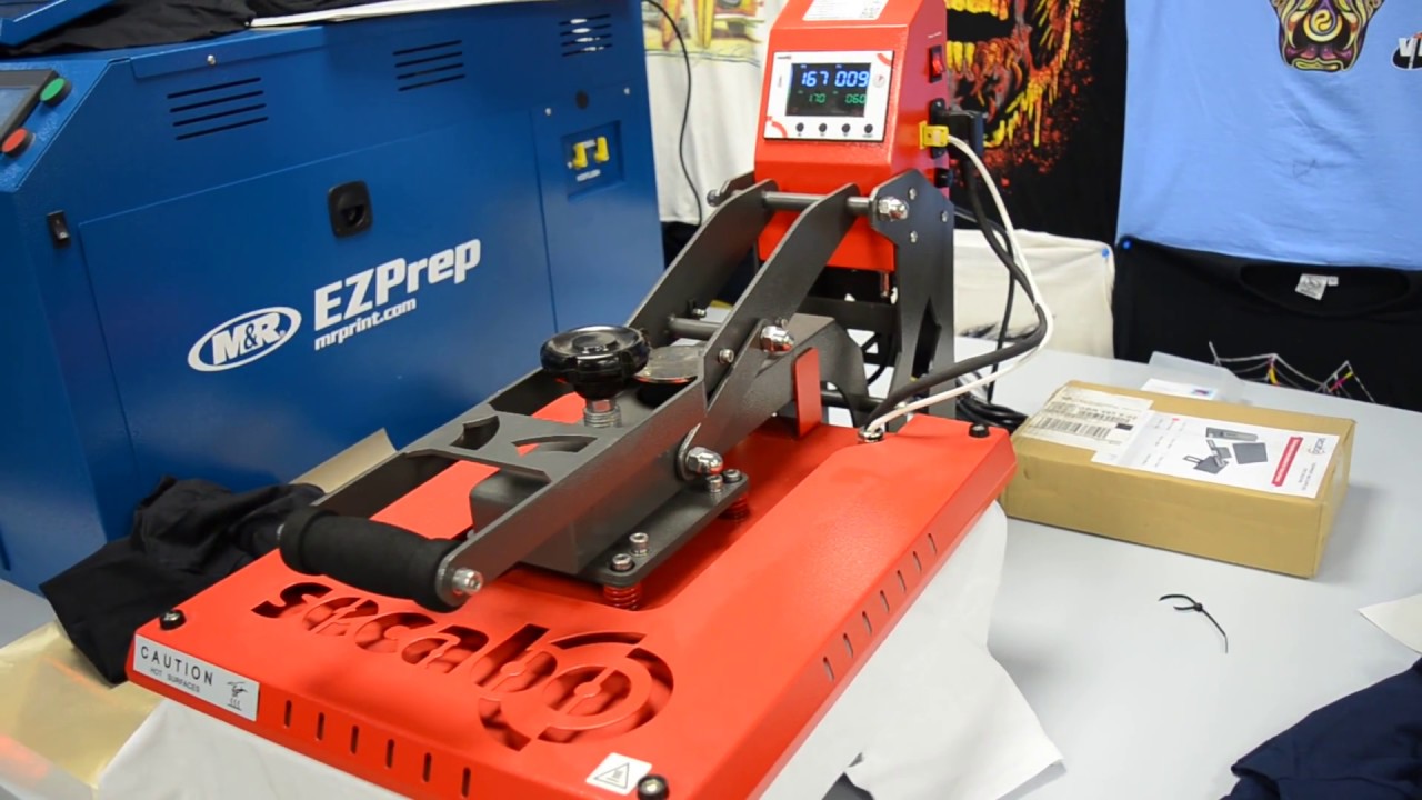 Secabo TC7 Smart: The Best Auto-Open Heat Press for Growing Shops