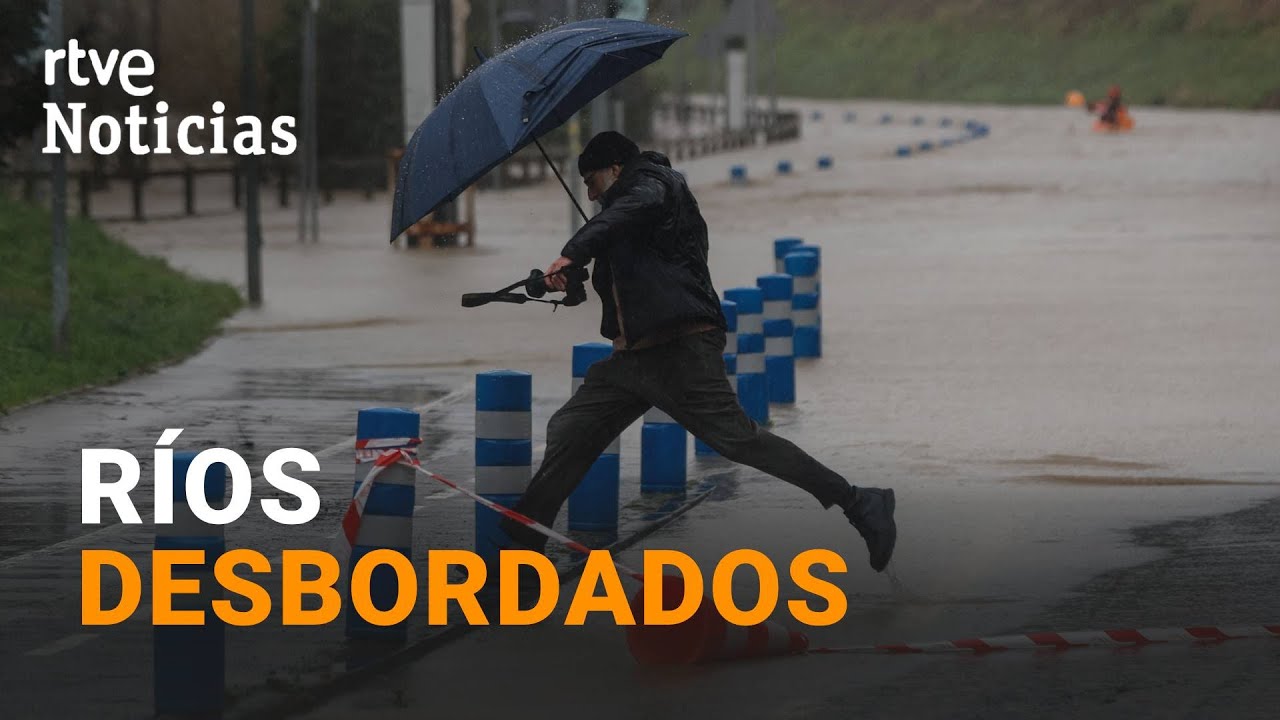 BORRASCA LOUIS: DIEZ comunidades en ALERTA NARANJA por fuerte VIENTO, LLUVIAS y NEVADAS | RTVE