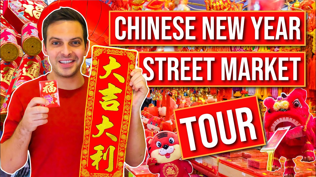 STREET MARKET TOUR | Hong Kong Chinese New Year Shopping Guide