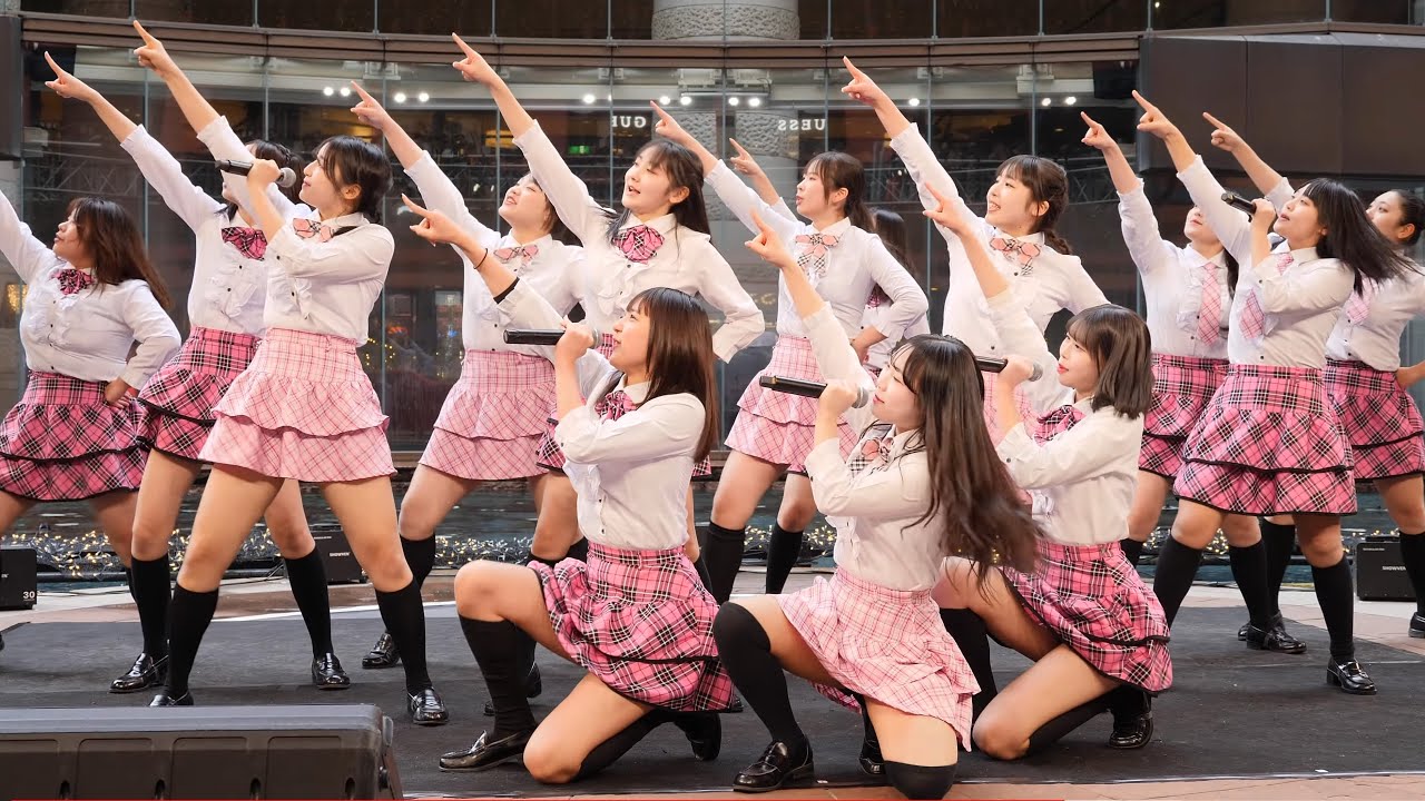SO.ON project FUKUOKA (女子高校生アイドル)[ 4K/60P ] (1年生) GENKAIガール (2023/12/23 クリスマスLIVE キャナルシティ博多 JK )