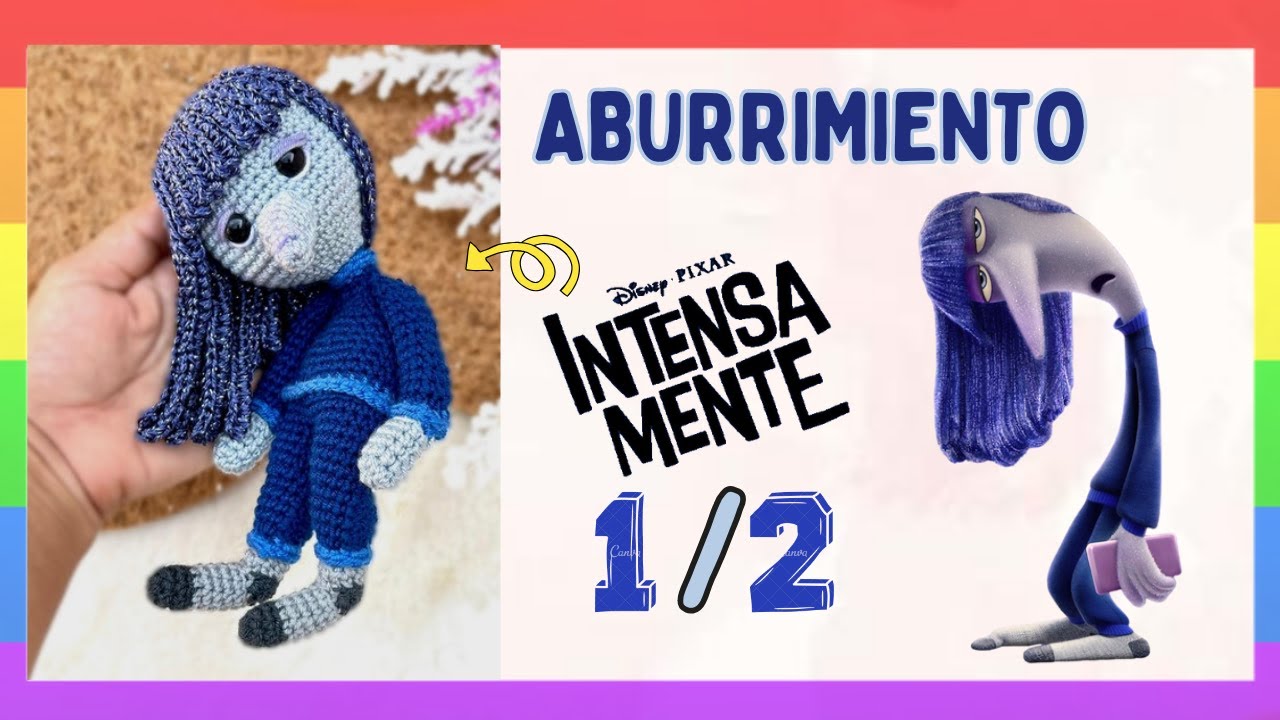 СКУКА Сильно АМИГУРУМИ | ЧАСТЬ 1/2 🥰💕 Мастер-класс по вязанию крючком